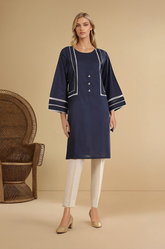 Solid Lawn Stitched 2 Pcs