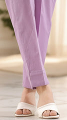 Dyed cotton stitched Trouser