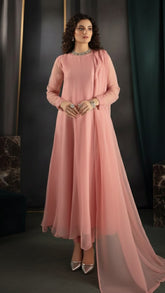 Long Panel Frock – 3 Piece Chiffon