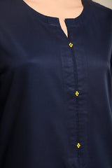 Solid Cambric Stitched 2 Pcs