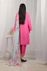 Solid Cotton Stitched 2 Pcs