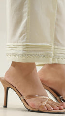 Dyed cotton stitched Trouser