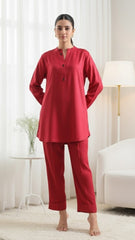 Premium Cambric Stitched 2 Pcs