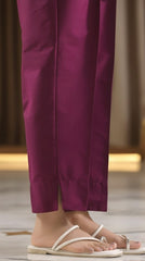 Dyed cotton stitched Trouser