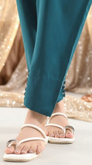 Dyed cotton stitched Shalwar