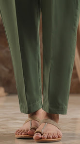 Dyed Cotton stitched Trouser