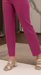 Dyed Cotton stitched Trouser