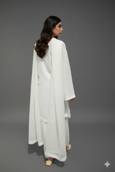 Luxury Pret Solid Premium Cotton Stitched 3 Piece