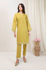 Solid Lawn Stitched 2 Pcs