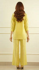 Solid Cotton Dobby Stitched Shirt