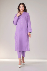 Solid Lawn Stitched 2 Pcs