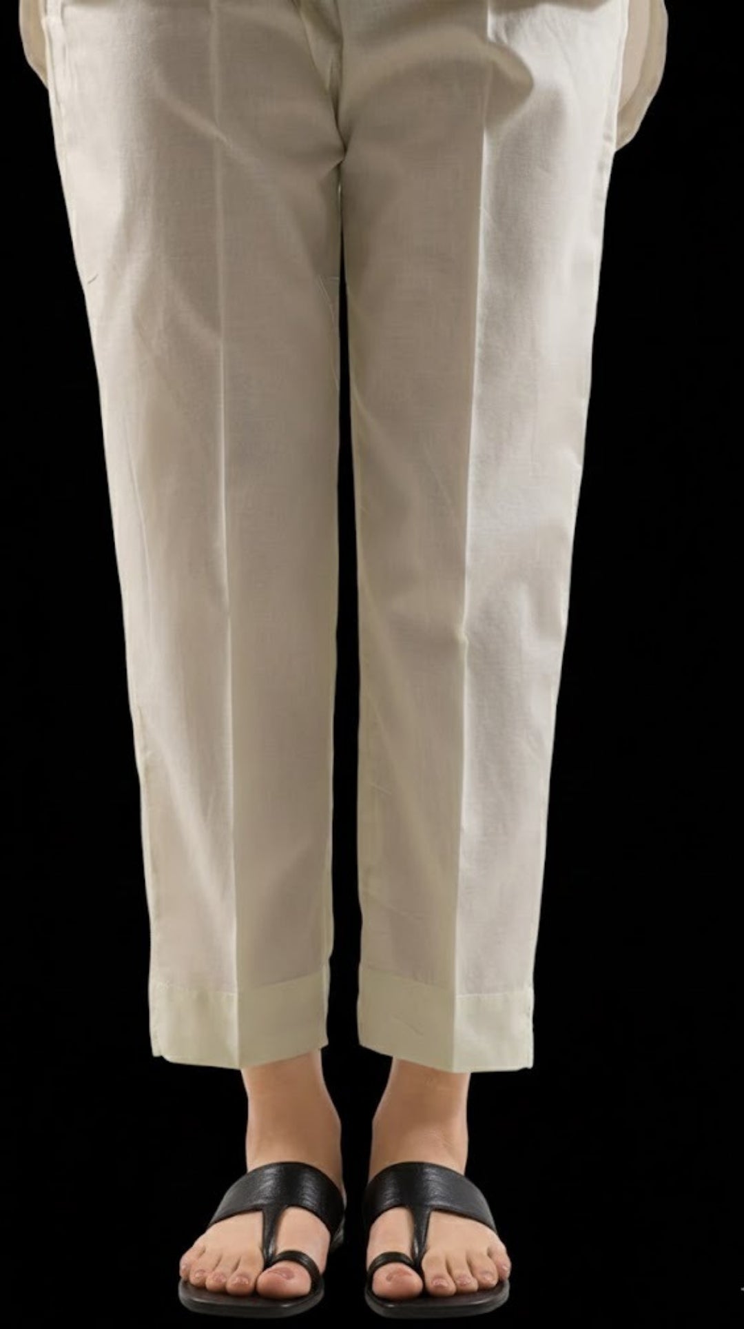 Dyed cotton Cambric stitched Pant