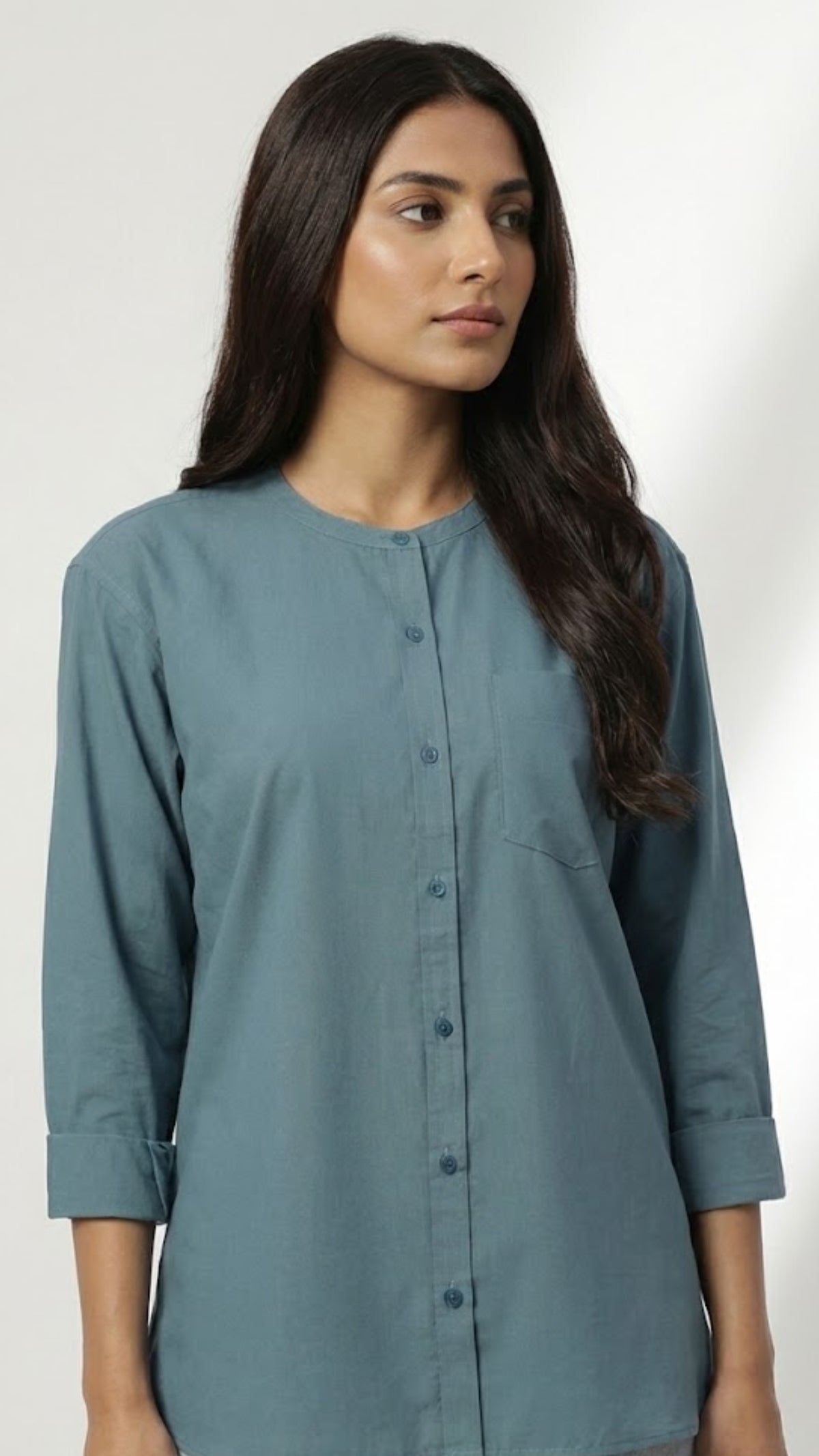 Smart Easy Care Fabric Stitched Shirt