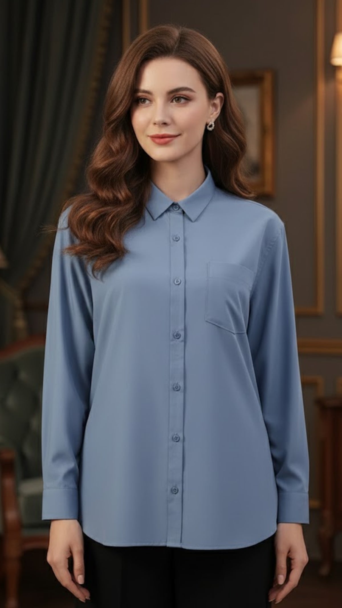 Smart Easy Care Stitched Shirt