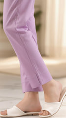 Dyed cotton stitched Trouser