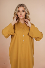 Solid Cotton Stitched 2 Pcs