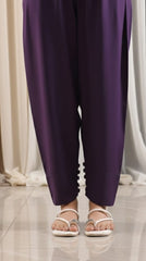 Dyed cotton stitched Shalwar