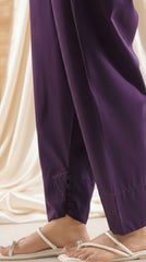 Dyed cotton stitched Shalwar