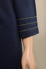 Solid Cambric Stitched 2 Pcs