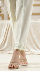 Dyed cotton stitched Trouser