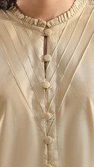 Solid Cotton Stitched 2 Pcs