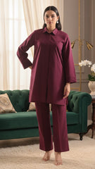 Cambric Stitched 2 Pcs