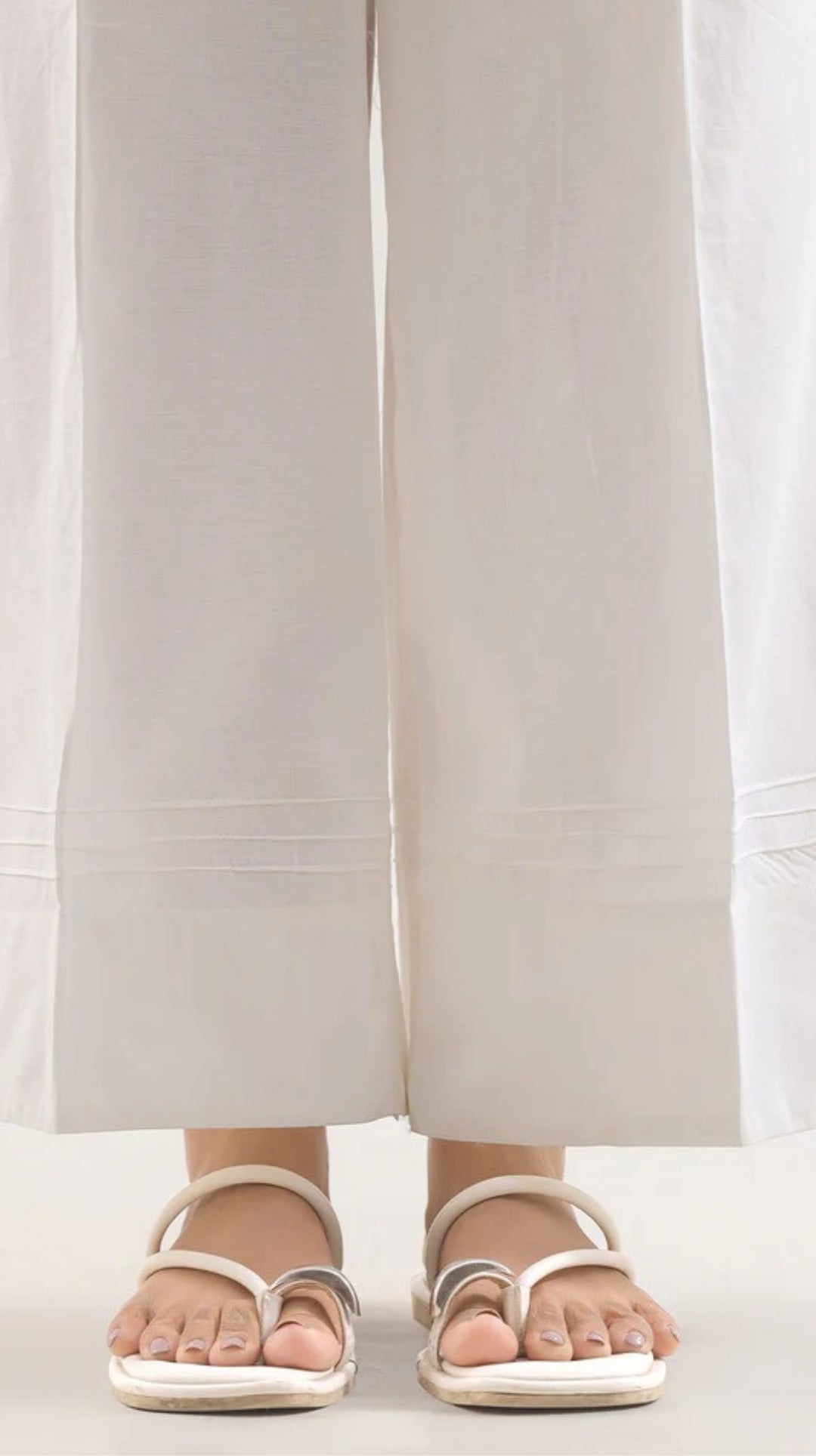 Dyed cotton stitched Trouser