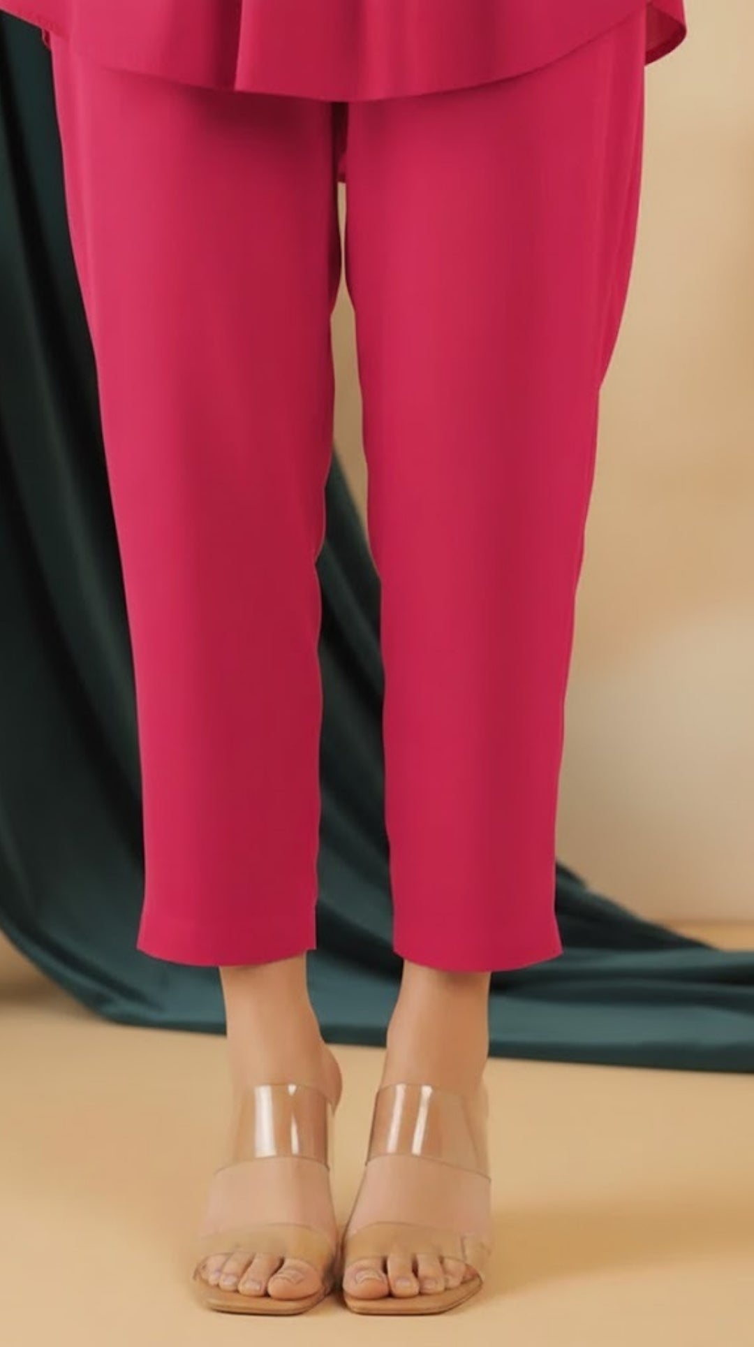 Dyed Lawn stitched Trouser