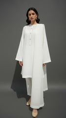 Luxury Pret Solid Premium Cotton Stitched 3 Piece