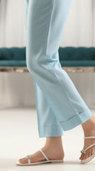 Dyed Cotton stitched Trouser
