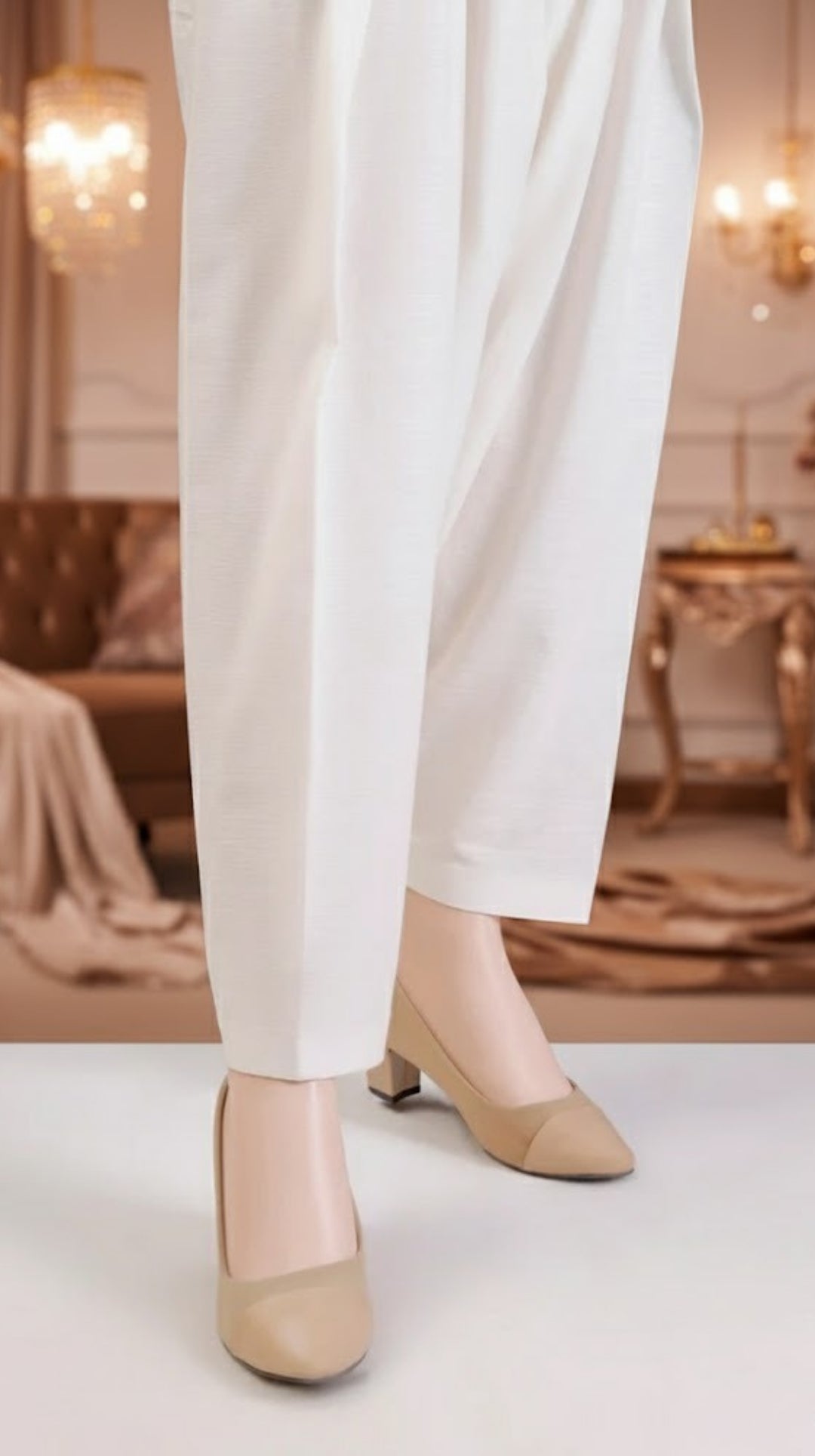 Dyed Cotton stitched Shalwar