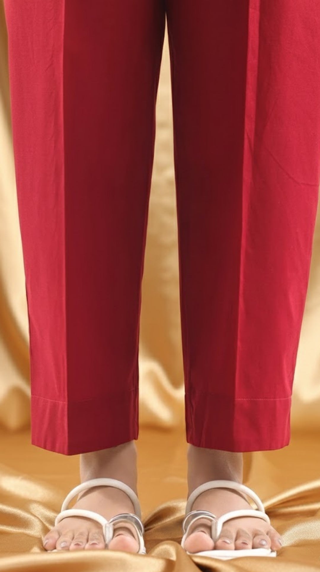 Dyed Cotton stitched Trouser