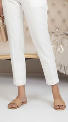 Dyed Cotton stitched Trouser