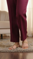 Dyed Cotton stitched Trouser