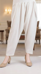 Dyed Cotton stitched Shalwar