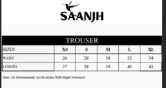 Dyed Cambric stitched Trouser