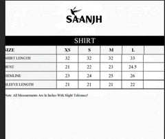 Smart Easy Care Fabric Stitched Shirt